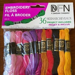 36 ct Embroidery Floss set